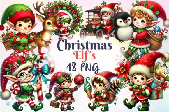Christmas Elf Sublimation Clipart: A Review for Sellers