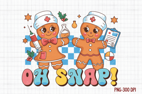 Oh Snap Nurse Christmas Png: A Designer's Review of Seasonal Illustrations