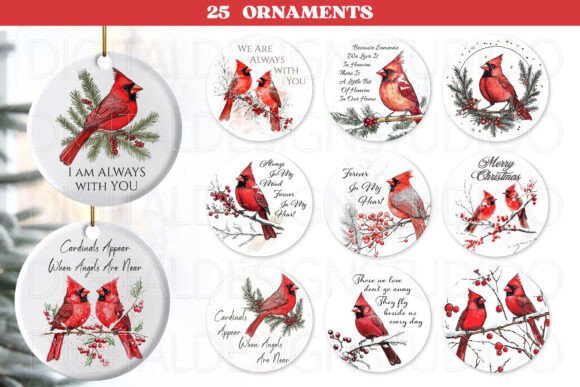 Red Cardinal Christmas Ornament Png: A Designer's Review of Festive Illustrations